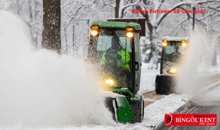 Kar Fırtınası 59 Can Aldı!