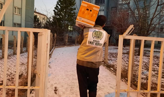 Bingöl’de 284 Aileye Yardım Yapıldı