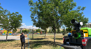 BİNGÖL BELEDİYESİ’NDEN KAPSAMLI İLAÇLAMA