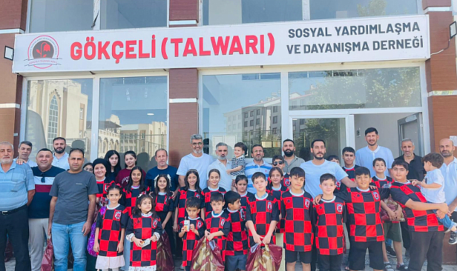 Gökçeli Derneğinden Çocuklara Eğitim Desteği