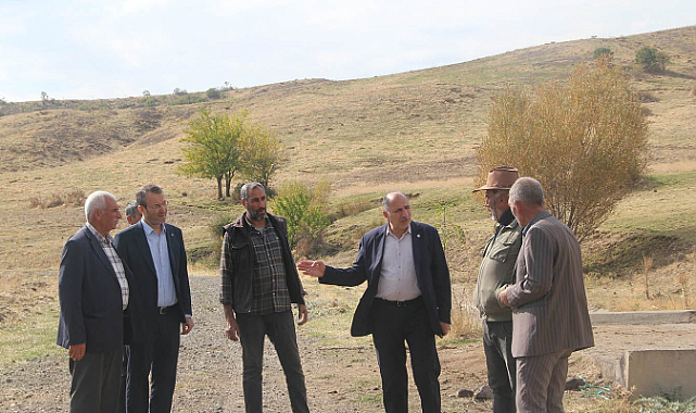 HÜDA PAR'dan TOKİ’ye devredilen mera alanları için Ormanardı köyüne ziyaret