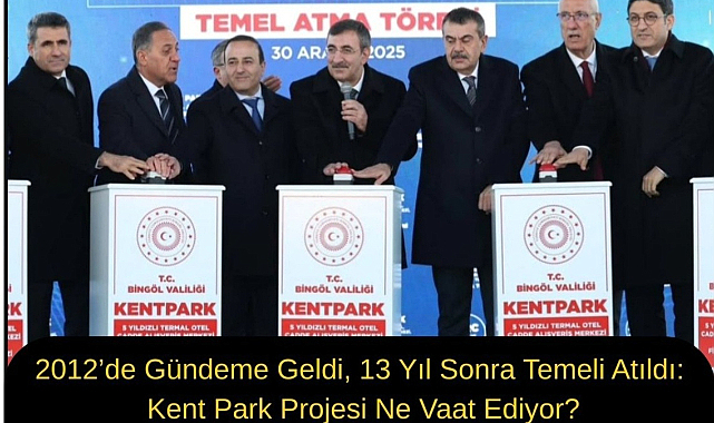 2012’de Gündeme Geldi, 13 Yıl Sonra Temeli Atıldı: Kent Park Projesi Ne Vaat Ediyor?