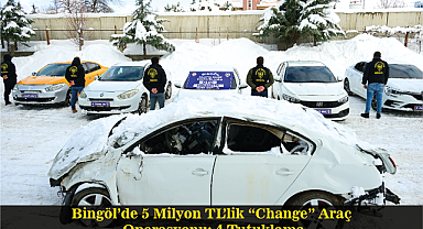 Bingöl’de 5 Milyon TL’lik “Change” Araç Operasyonu: 4 Tutuklama