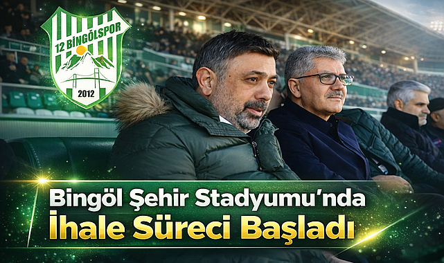 Bingöl Şehir Stadyumu’nda İhale Süreci Başladı