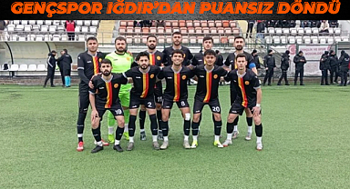 Gençspor Iğdır’dan Puansız Döndü