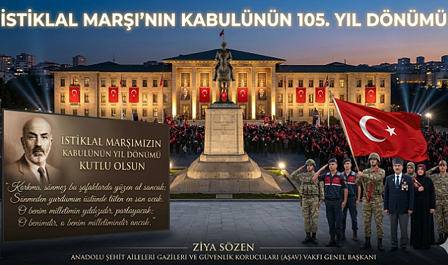 AŞAV Genel Başkanı Sözen’den 12 Mart Mesajı