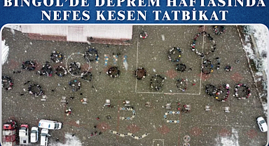 Bingöl’de Deprem Haftasında Nefes Kesen Tatbikat