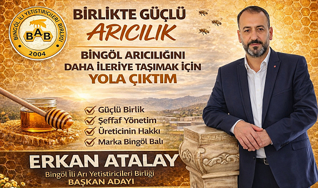Birlikte Güçlü Arıcılık: Erkan Atalay Başkanlık İçin Yola Çıktı.