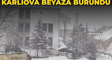 Karlıova Beyaza Büründü