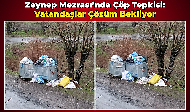 Zeynep Mezrası'nda Çöp Tepkisi: Vatandaşlar Çözüm Bekliyor