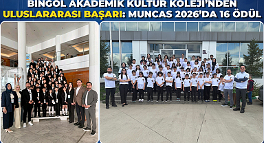 BİNGÖL AKADEMİK KÜLTÜR KOLEJİ’NDEN ULUSLARARASI BAŞARI: MUNCAS 2026’DA 16 ÖDÜL