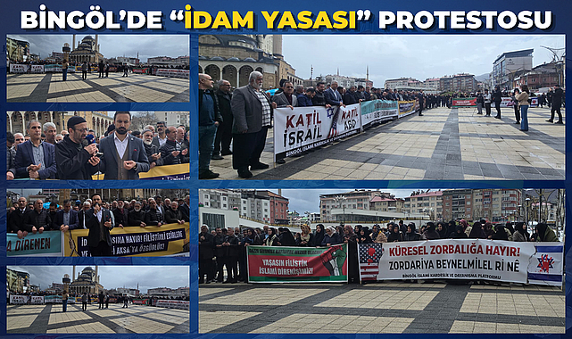 Bingöl’de “İdam Yasası” Protestosu