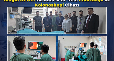 Bingöl Devlet Hastanesi’ne Yeni Endoskopi ve Kolonoskopi Cihazı
