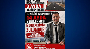 BİNGÖL HALKI BU MAĞDURİYETİ HAK ETMİYOR