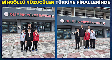 Bingöllü Yüzücüler Türkiye Finallerinde
