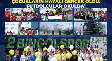 Çocukların Hayali Gerçek Oldu: Futbolcular Okulda!