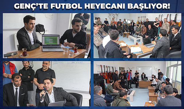 GENÇ’TE FUTBOL HEYECANI BAŞLIYOR!