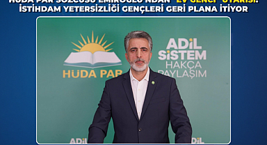 HÜDA PAR Sözcüsü Emiroğlu’ndan 