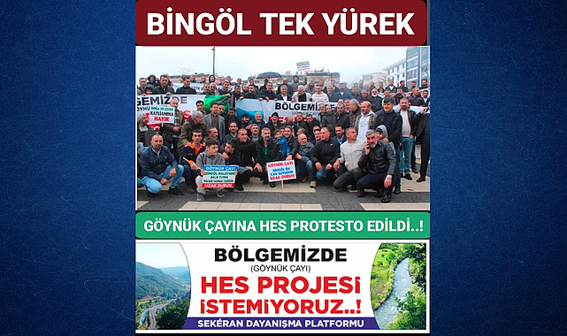 Sekêran Platformu’ndan HES Projesine Tepki: “Göynük Çayı İçin Kesin İptal Kararı Bekliyoruz”