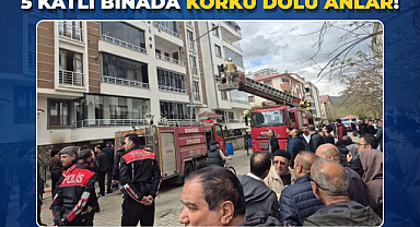 5 Katlı Binada Korku Dolu Anlar!