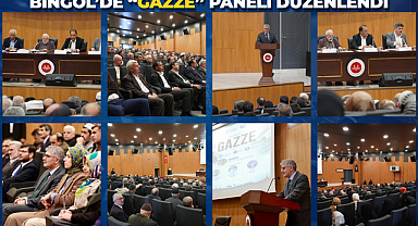 Bingöl’de “Gazze” Paneli Düzenlendi