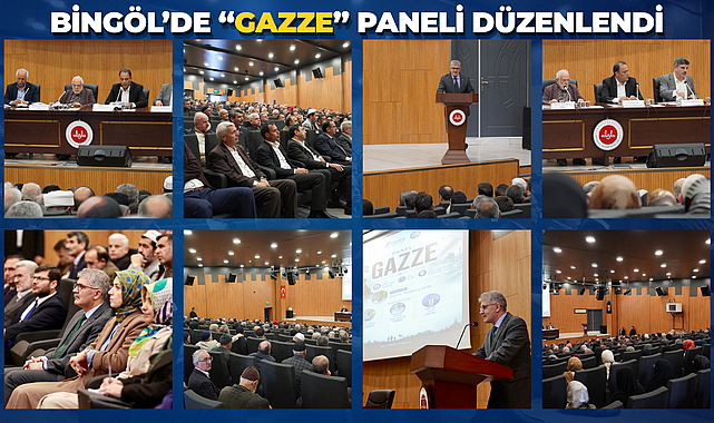 Bingöl’de “Gazze” Paneli Düzenlendi