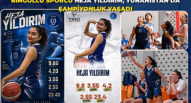 Bingöllü Sporcu Heja Yıldırım, Yunanistan’da Şampiyonluk Yaşadı