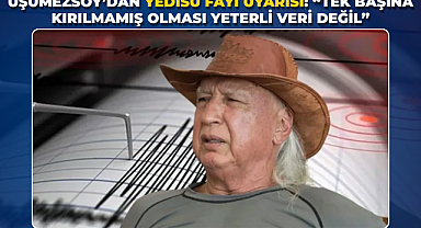 Üşümezsoy’dan Yedisu fayı uyarısı: “Tek başına kırılmamış olması yeterli veri değil”