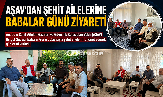 AŞAV'dan Şehit Ailelerine Babalar Günü Ziyareti