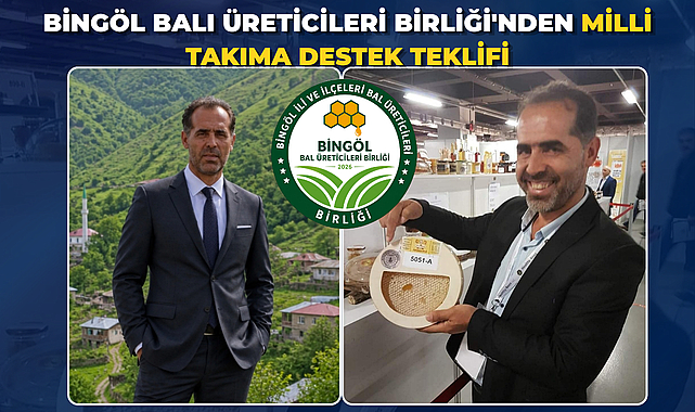 Bingöl Balı Üreticileri Birliği'nden Milli Takıma Destek Teklifi