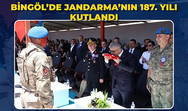 Bingöl’de Jandarma’nın 187. Yılı Kutlandı