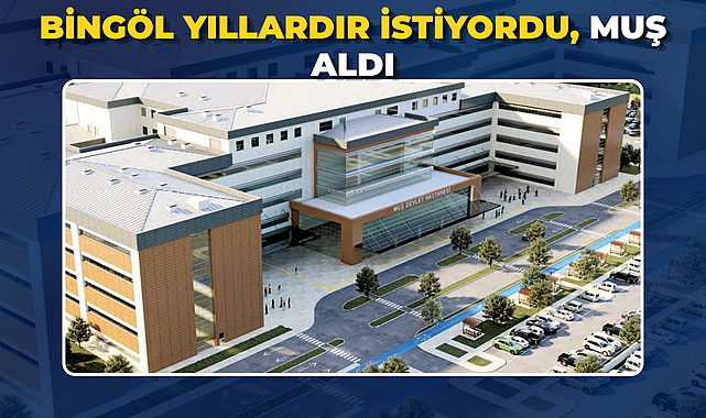 BİNGÖL YILLARDIR İSTİYORDU, MUŞ ALDI