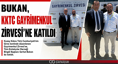Bukan, KKTC Gayrimenkul Zirvesi'ne Katıldı