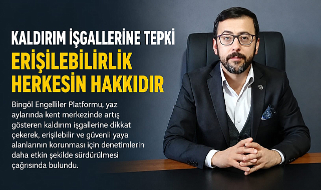 Kaldırım İşgallerine Tepki: