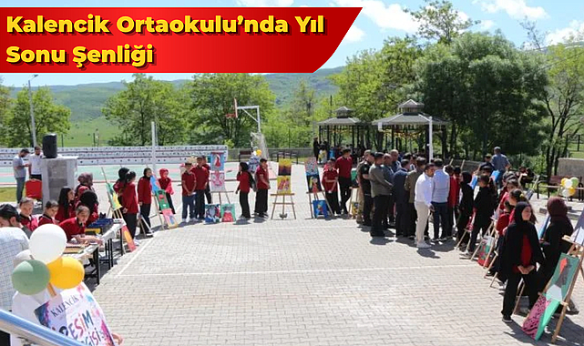 Kalencik Ortaokulu’nda Yıl Sonu Şenliği