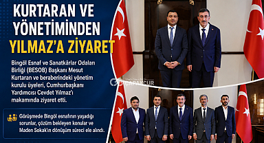 Kurtaran ve Yönetiminden Yılmaz'a Ziyaret