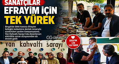 Sanatçılar Efrayim İçin Tek Yürek