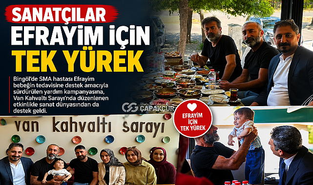 Sanatçılar Efrayim İçin Tek Yürek