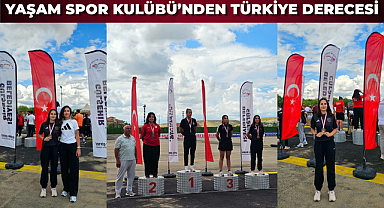 YAŞAM SPOR KULÜBÜ’NDEN TÜRKİYE DERECESİ