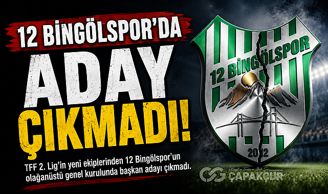 12 Bingölspor’da Aday Çıkmadı, Kulüp Valiliğe Kaldı!