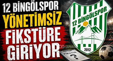 12 Bingölspor Yönetimsiz Fikstüre Giriyor