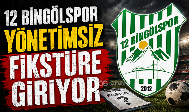 12 Bingölspor Yönetimsiz Fikstüre Giriyor