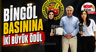 Bingöl Basınına İki Büyük Ödül