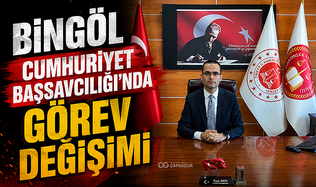 Bingöl Cumhuriyet Başsavcılığı’nda Görev Değişimi