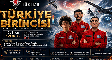 Bingöl'den TÜBİTAK 2204-C Türkiye Birinciliği