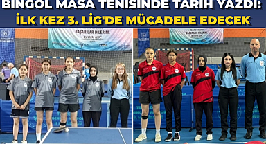Bingöl Masa Tenisinde Tarih Yazdı: İlk Kez 3. Lig'de Mücadele Edecek