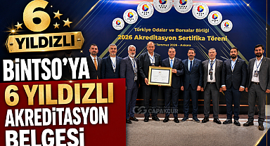 BİNTSO'ya 6 Yıldızlı Akreditasyon Belgesi