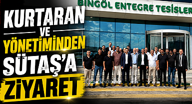 Kurtaran ve Yönetiminden Sütaş'a Ziyaret