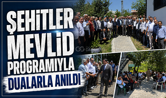 Şehitler Mevlid Programıyla Dualarla Anıldı