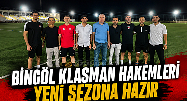Bingöl Klasman Hakemleri Yeni Sezona Hazır